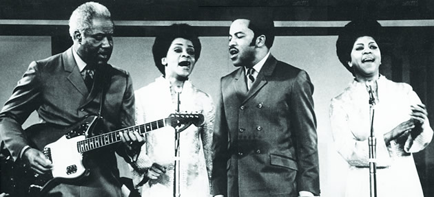 Staple Singers gospel music group photo